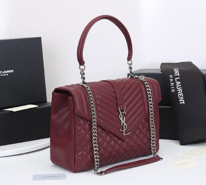 イヴサンローラン バッグコピー 定番人気2022新品 YSL レディース ハンドバッグ - 画像 (2)