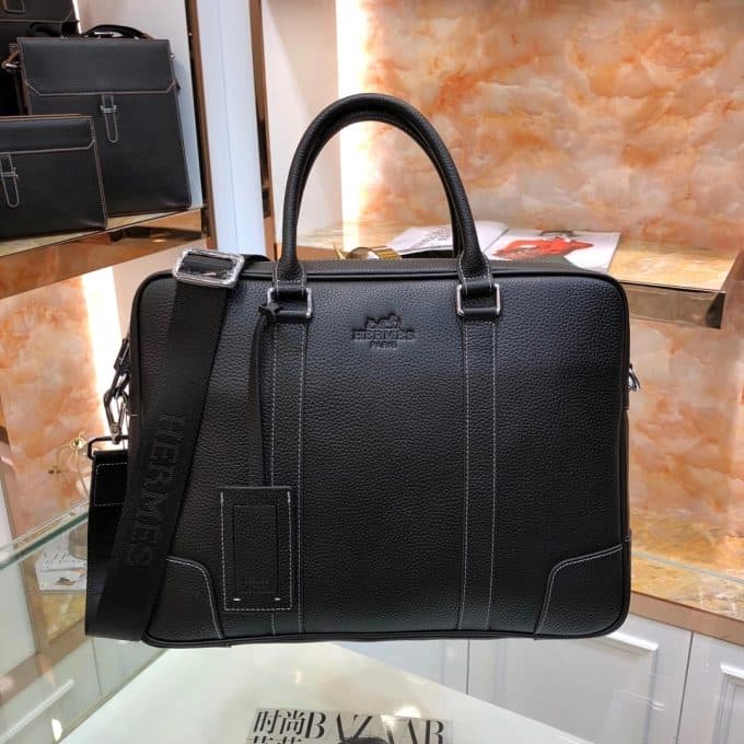 人気高級 エルメスバッグコピー 2021新品注目度NO.1 HERMES メンズ ブリーフケース - 画像 (4)
