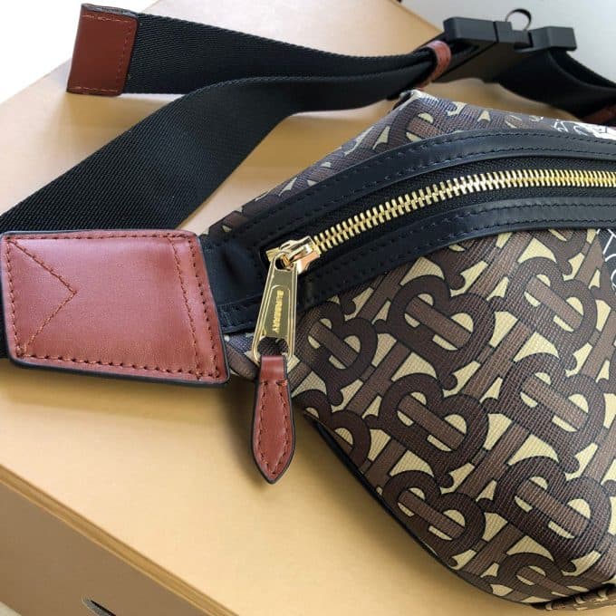 バーバリーバッグコピー 定番人気2021新品 BURBERRY メンズ ウエストポーチ - 画像 (4)