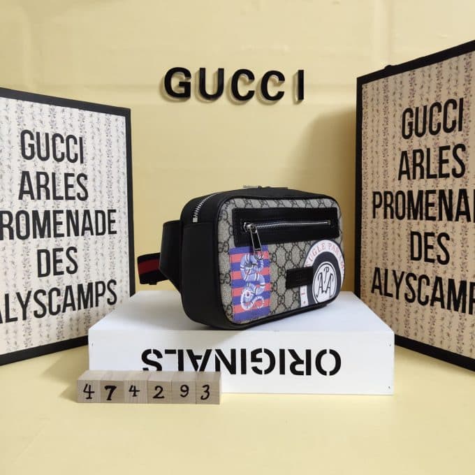 グッチバッグコピー 2021新品注目度NO.1 GUCCI 男女兼用 ウエストポーチ - 画像 (2)