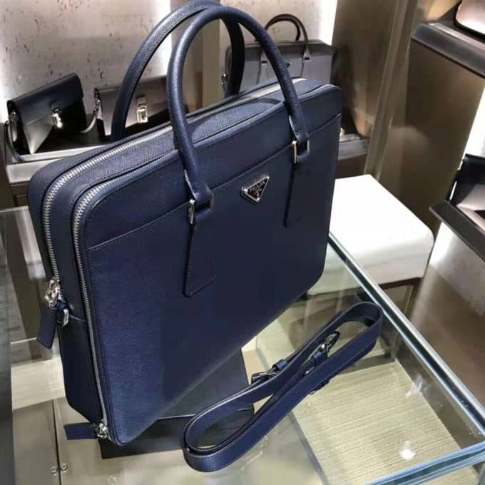 プラダバッグコピー 定番人気2021新品 PRADA メンズ ブリーフケース - 画像 (2)