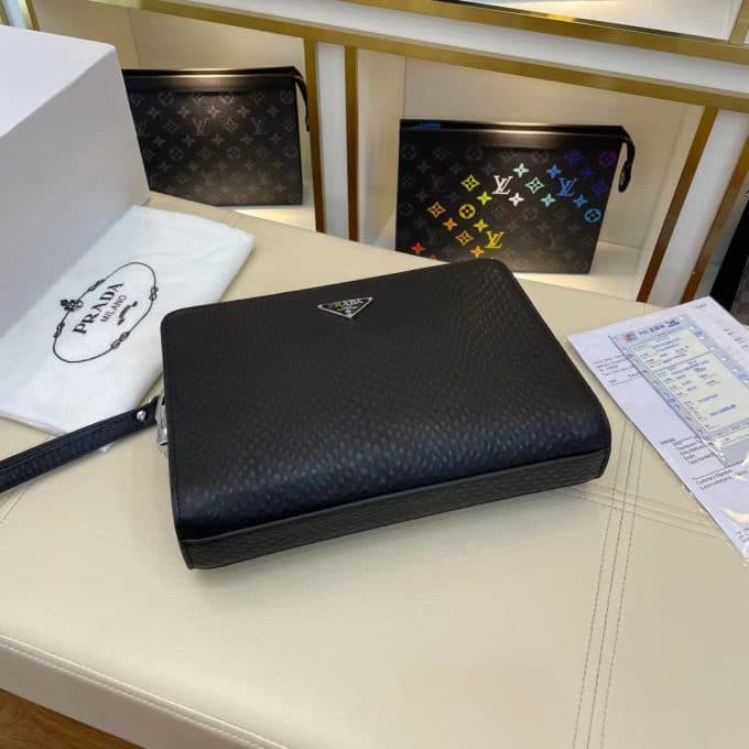 プラダバッグコピー 大人気2021新品 PRADA メンズ セカンドバッグ - 画像 (5)