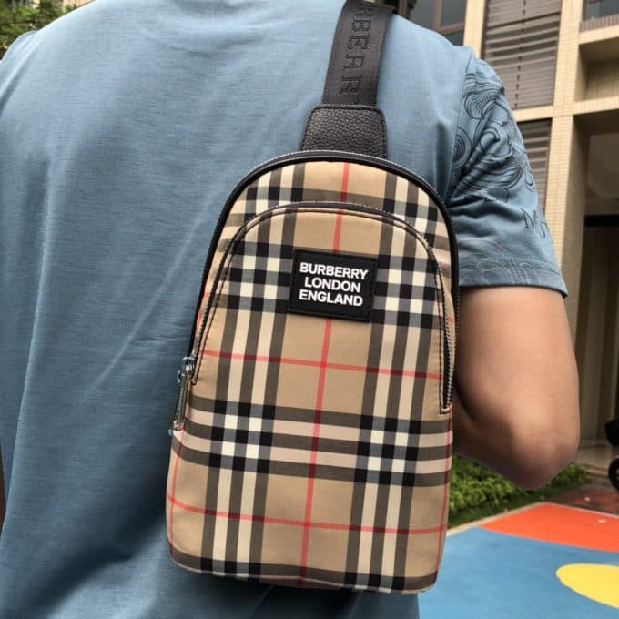 バーバリーバッグコピー 定番人気2021新品 BURBERRY メンズ ボディバッグ - 画像 (2)
