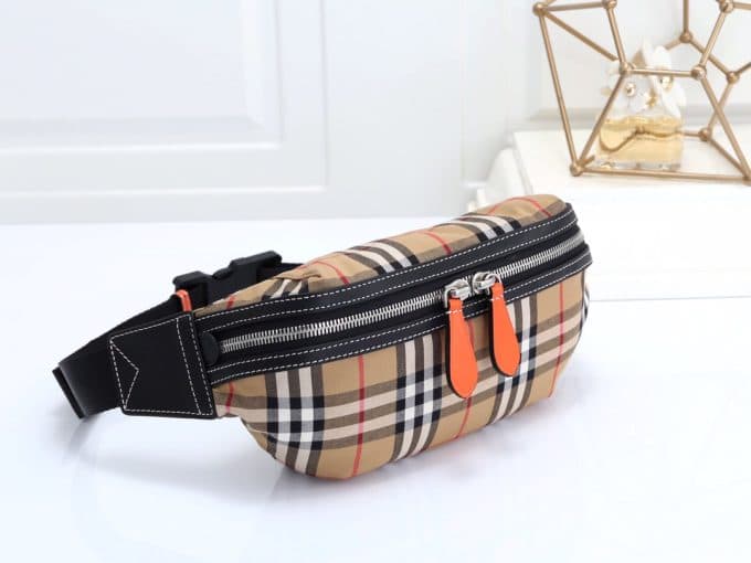 バーバリーバッグコピー 大人気2021新品 BURBERRY 男女兼用 ウエストポーチ - 画像 (2)