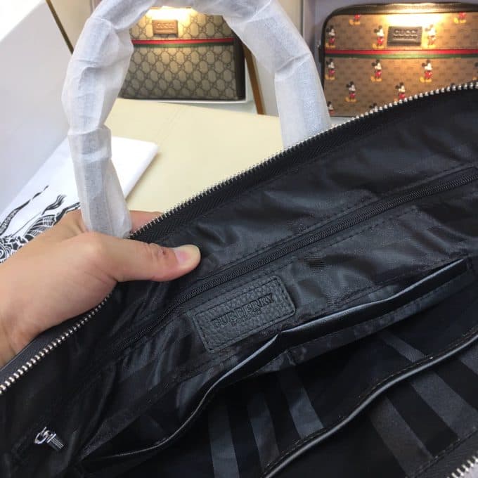 高品質バーバリーバッグコピー 2021新品注目度NO.1 BURBERRY メンズ ブリーフケース - 画像 (9)