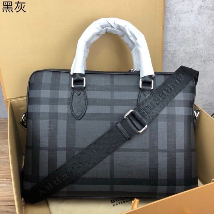 バーバリーバッグコピー 2021新品注目度NO.1 BURBERRY メンズ ブリーフケース - 画像 (2)