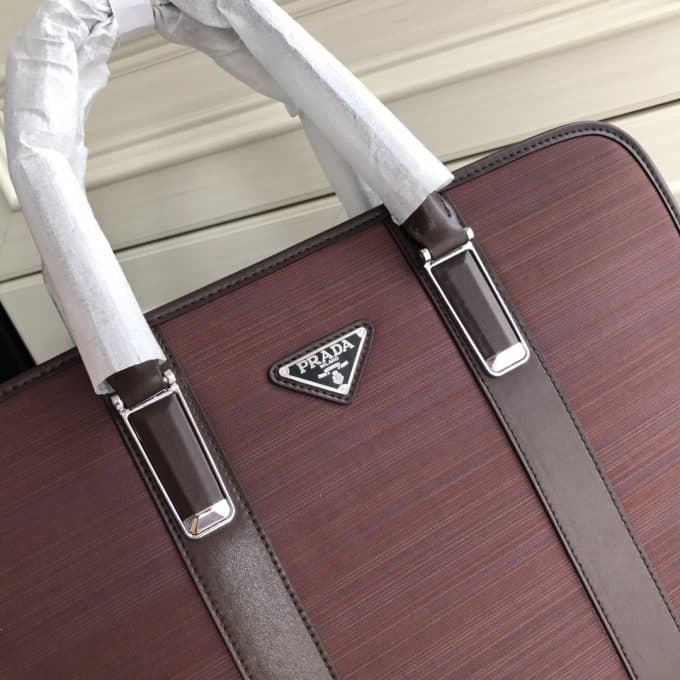 プラダバッグコピー 2021新品注目度NO.1 PRADA メンズ ブリーフケース - 画像 (5)
