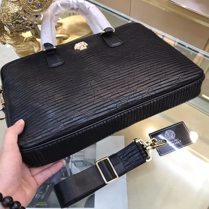 人気高級 ヴェルサーチェバッグコピー 定番人気2021新品 VERSACE メンズ ブリーフケース - 画像 (7)