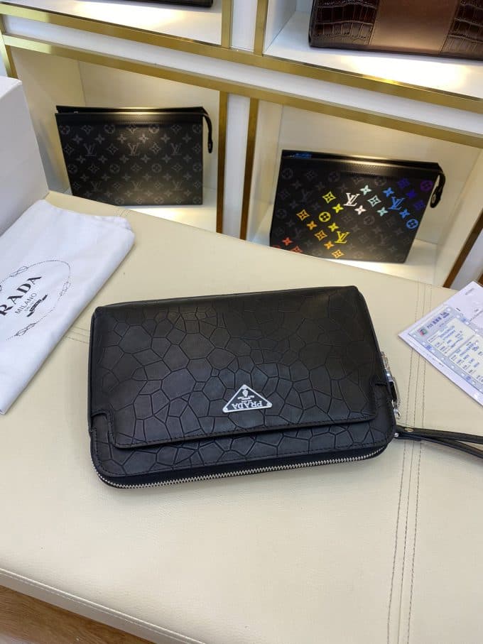 プラダバッグコピー 大人気2021新品 PRADA メンズ セカンドバッグ - 画像 (3)