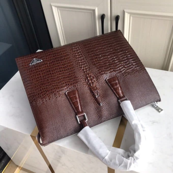 プラダバッグコピー 大人気2021新品 PRADA メンズ ブリーフケース - 画像 (7)