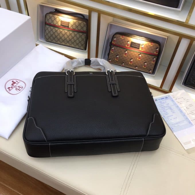 人気高級 エルメスバッグコピー 定番人気2021新品 HERMES メンズ ブリーフケース - 画像 (5)
