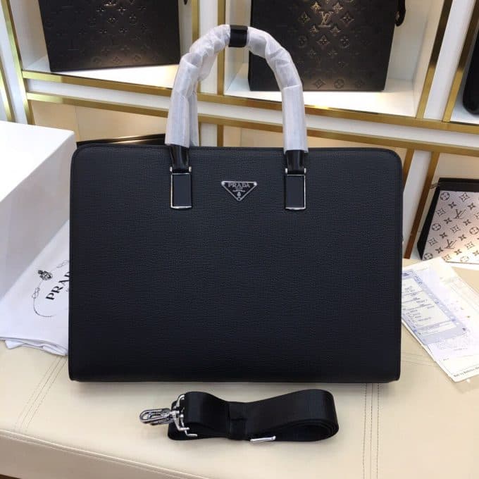 高品質プラダバッグコピー 2021新品注目度NO.1 PRADA メンズ ブリーフケース