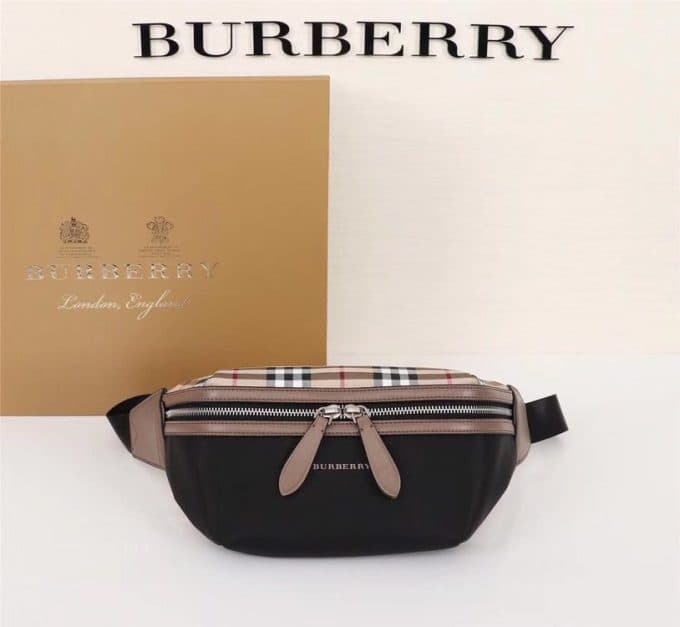 バーバリーバッグコピー 定番人気2021新品 BURBERRY 男女兼用 ウエストポーチ