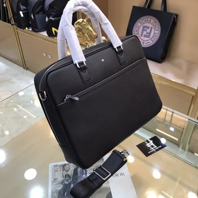 高品質モンブランバッグコピー 2021新品注目度NO.1 Montblancメンズ ブリーフケース - 画像 (3)