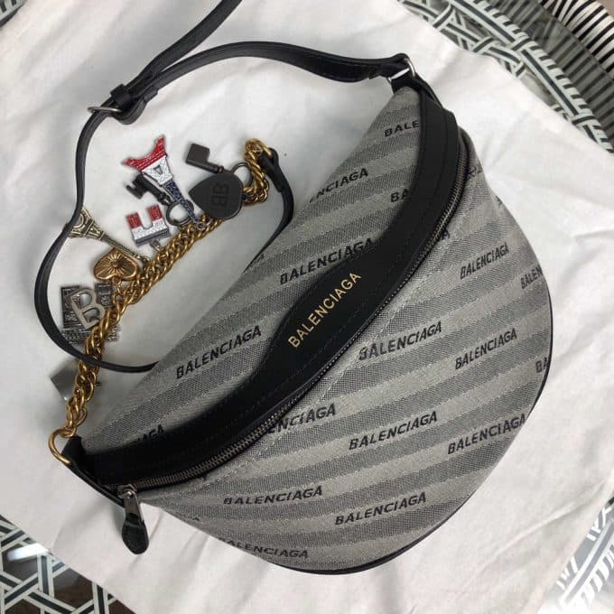 高品質 バレンシアガバッグコピー 定番人気2021新品 BALENCIAGA 男女兼用 ウエストポーチ - 画像 (5)
