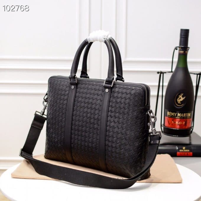 ボッテガヴェネタバッグコピー 大人気2021新品 Bottega Veneta メンズ ブリーフケース - 画像 (2)