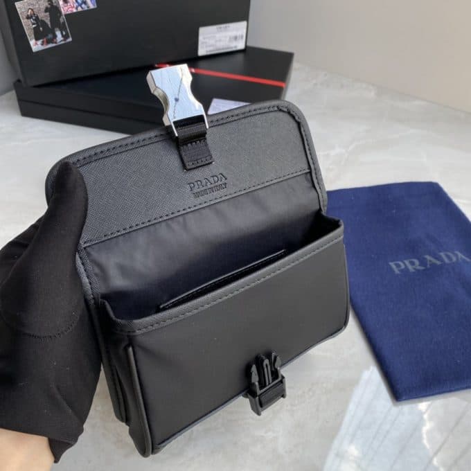 プラダバッグコピー 定番人気2021新品 PRADA メンズ ショルダーバッグ - 画像 (8)