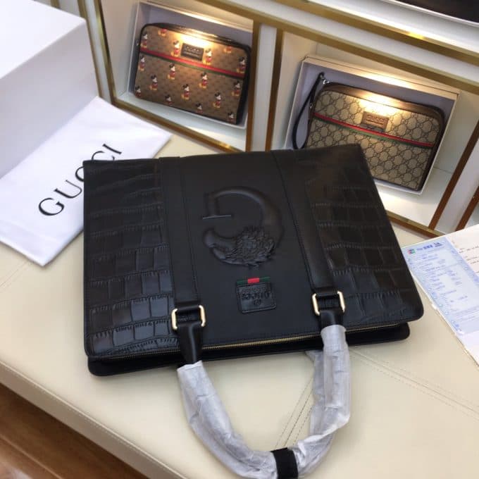 グッチバッグコピー 大人気2021新品 GUCCI メンズ ブリーフケース - 画像 (4)
