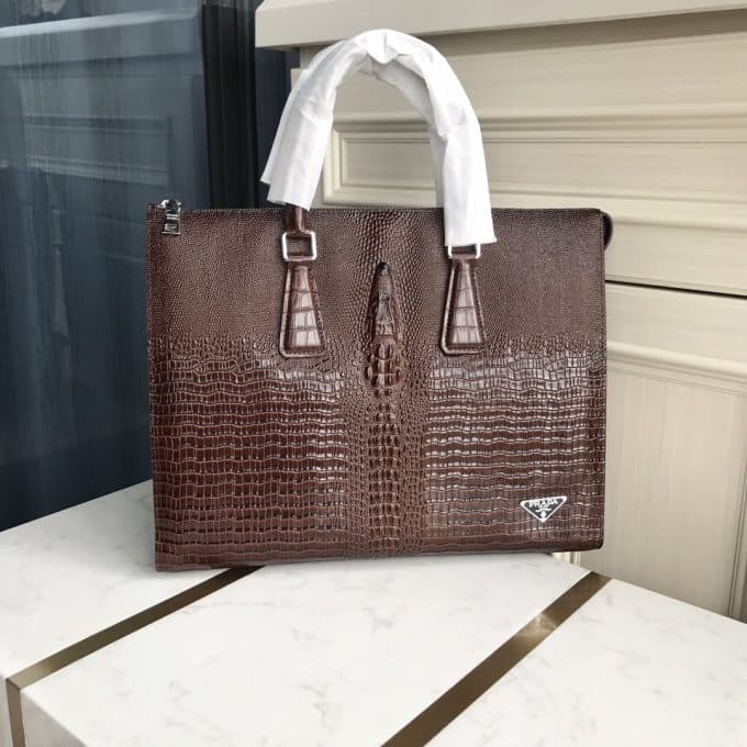 プラダバッグコピー 大人気2021新品 PRADA メンズ ブリーフケース