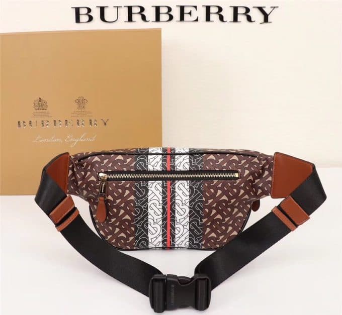 バーバリーバッグコピー 2021新品注目度NO.1 BURBERRY 男女兼用 ウエストポーチ - 画像 (4)