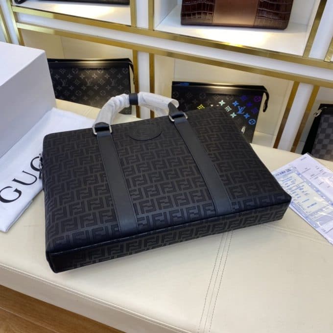 高品質フェンディバッグコピー 定番人気2021新品 FENDI メンズ ブリーフケース - 画像 (4)