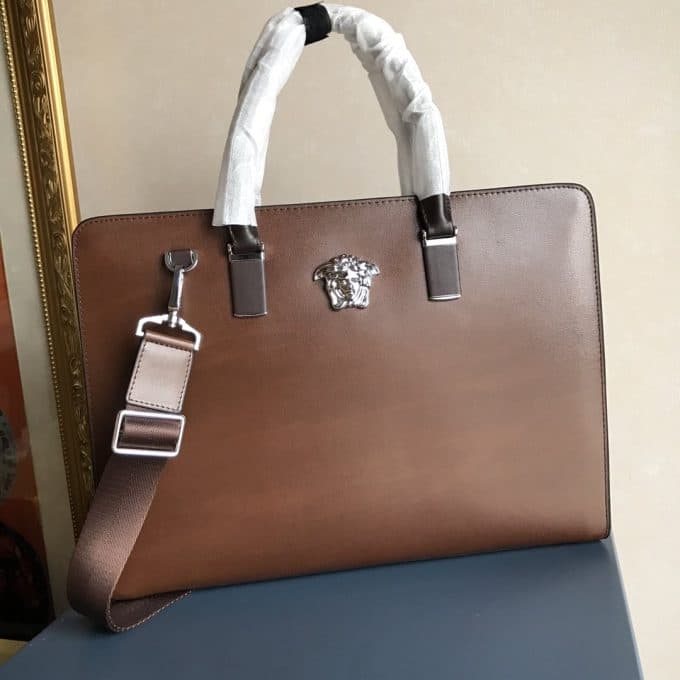 人気高級 ヴェルサーチェバッグコピー 定番人気2021新品 VERSACE メンズ ブリーフケース - 画像 (7)