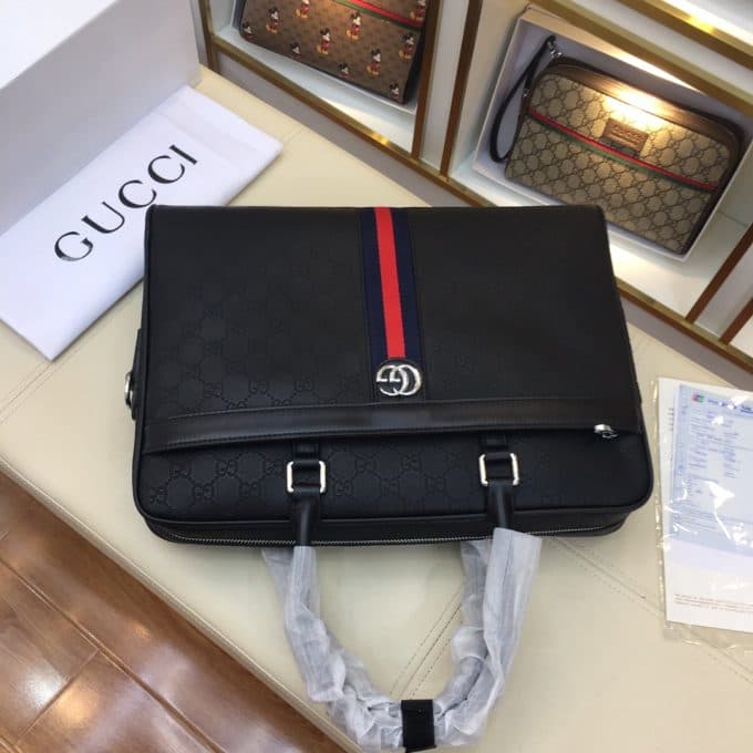 グッチバッグコピー 大人気2021新品 GUCCI メンズ ブリーフケース - 画像 (4)