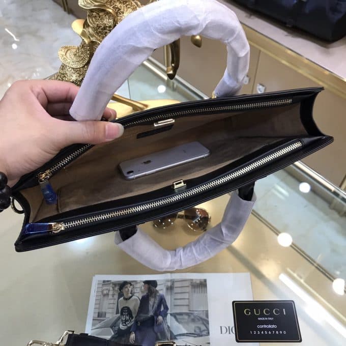 人気高級グッチバッグコピー 定番人気2021新品 GUCCI メンズ ブリーフケース - 画像 (9)