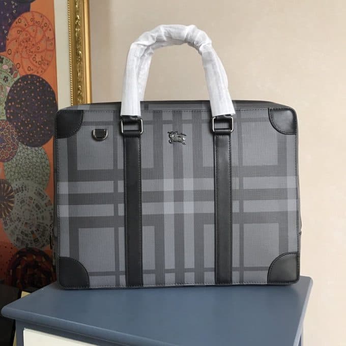 高品質 バーバリーバッグコピー 定番人気2021新品 BURBERRY メンズ ブリーフケース
