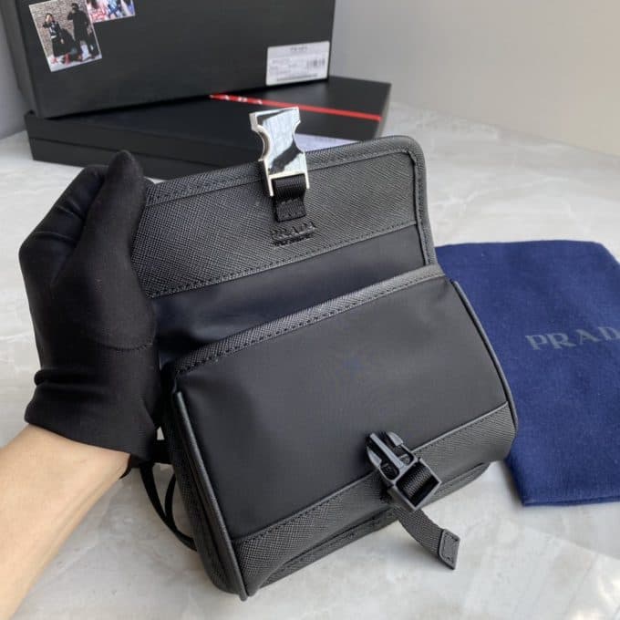 プラダバッグコピー 定番人気2021新品 PRADA メンズ ショルダーバッグ - 画像 (8)
