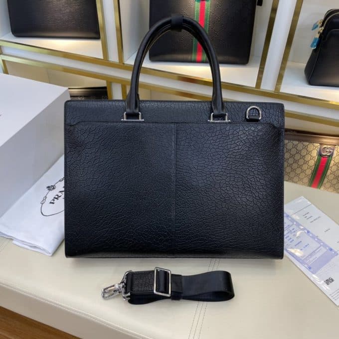 高品質プラダバッグコピー 2021新品注目度NO.1 PRADA メンズ ブリーフケース - 画像 (2)