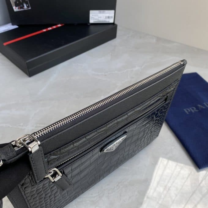 プラダバッグコピー 定番人気2021新品 PRADA メンズ セカンドバッグ - 画像 (6)
