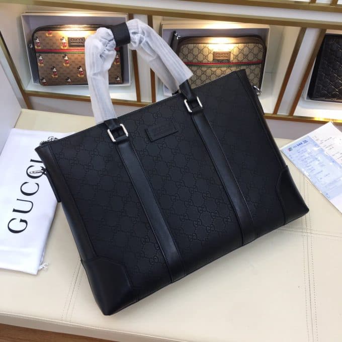 グッチバッグコピー 2021新品注目度NO.1 GUCCI メンズ トートバッグ - 画像 (3)