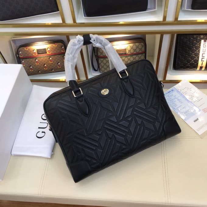 グッチバッグコピー 定番人気2021新品 GUCCI メンズ ブリーフケース - 画像 (4)