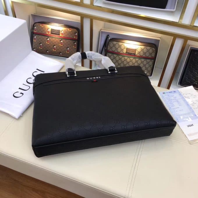 グッチバッグコピー 大人気2021新品 GUCCI メンズ ブリーフケース - 画像 (5)