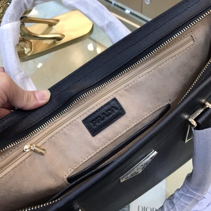 高品質 プラダバッグコピー 定番人気2021新品  PRADA メンズ ブリーフケース - 画像 (9)