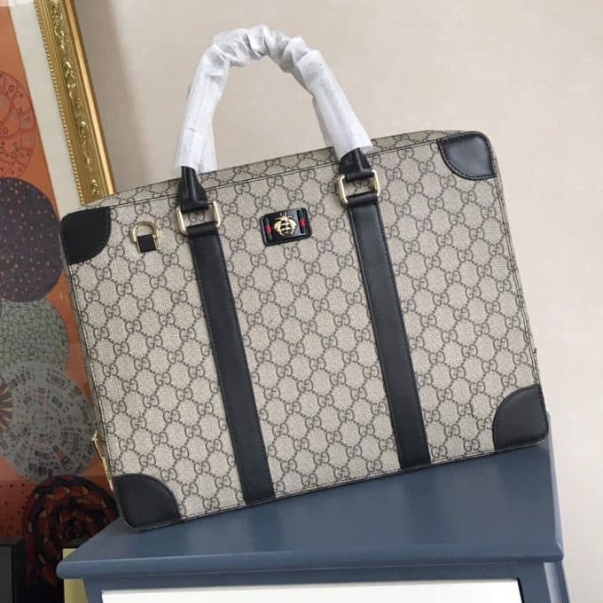 グッチバッグコピー 2021新品注目度NO.1 GUCCI メンズ ブリーフケース - 画像 (2)