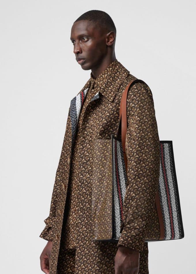 バーバリーバッグコピー 定番人気2021新品 BURBERRY メンズ トートバッグ - 画像 (2)
