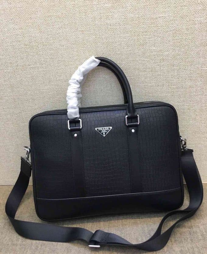 プラダバッグコピー 2021新品注目度NO.1 PRADA メンズ ブリーフケース - 画像 (3)