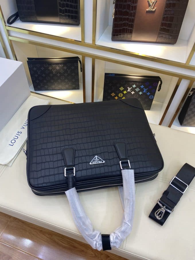 人気高級プラダバッグコピー 大人気2021新品 PRADA メンズ ブリーフケース - 画像 (3)