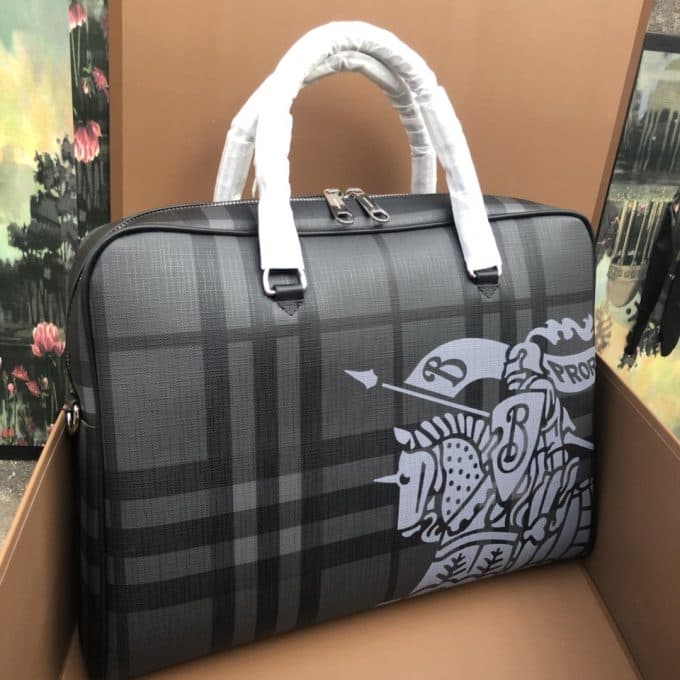 バーバリーバッグコピー 2021新品注目度NO.1 BURBERRY メンズ ブリーフケース - 画像 (2)