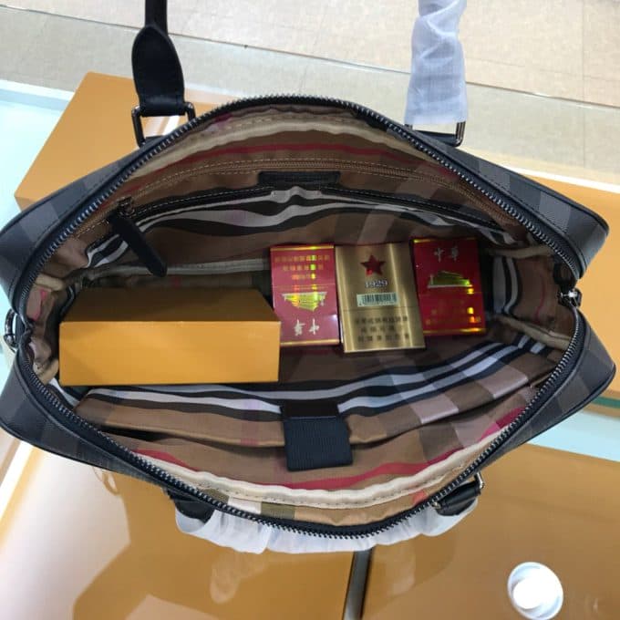 バーバリーバッグコピー 2021新品注目度NO.1 BURBERRY メンズ ブリーフケース - 画像 (8)