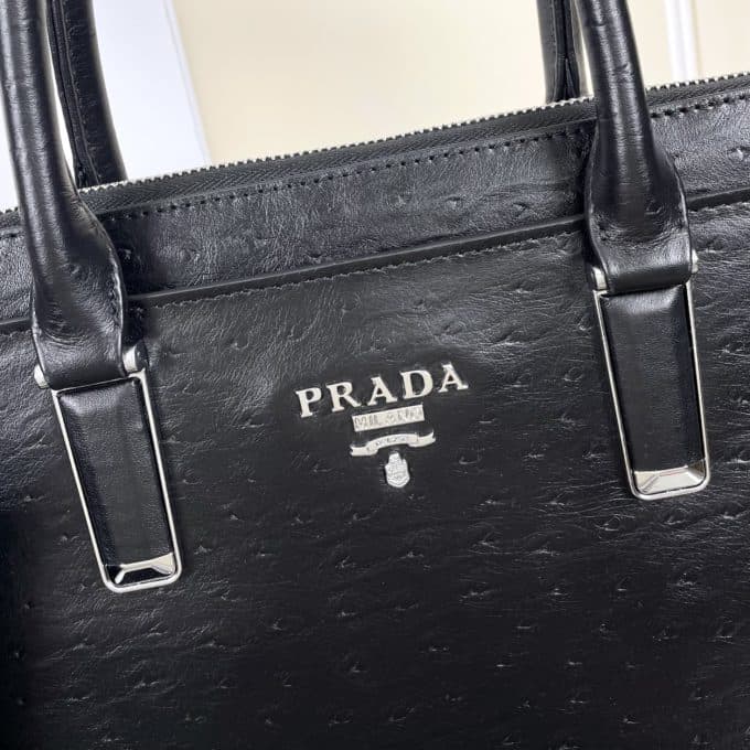 高品質プラダバッグコピー 2021新品注目度NO.1 PRADA メンズ ブリーフケース - 画像 (3)