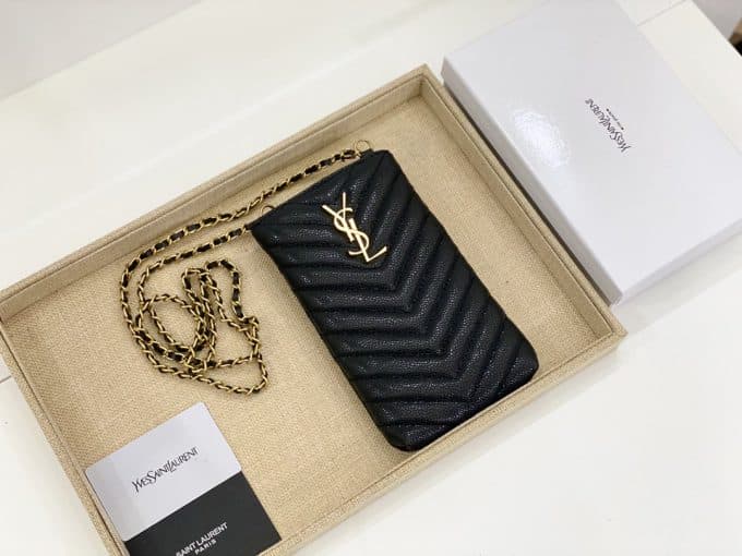 イヴサンローラン バッグコピー 大人気2021新品 YSL 男女兼用 携帯 電話 バッグ 2色