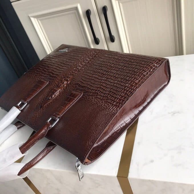 プラダバッグコピー 大人気2021新品 PRADA メンズ ブリーフケース - 画像 (6)