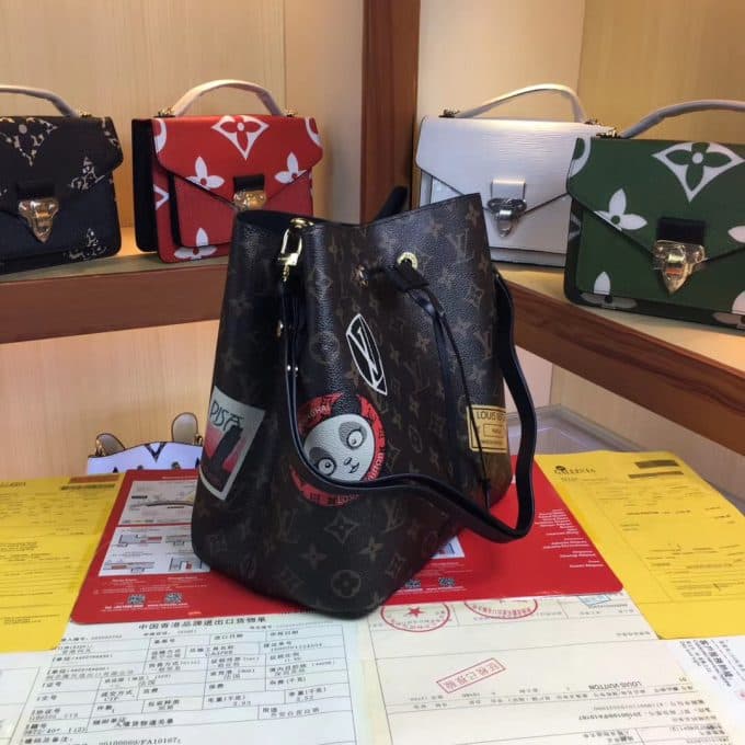 ルイヴィトンバッグコピー 定番人気2020新品 Louis Vuitton レディース バケツバッグ - 画像 (3)