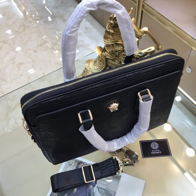 人気高級 ヴェルサーチェバッグコピー 定番人気2021新品 VERSACE メンズ ブリーフケース - 画像 (6)