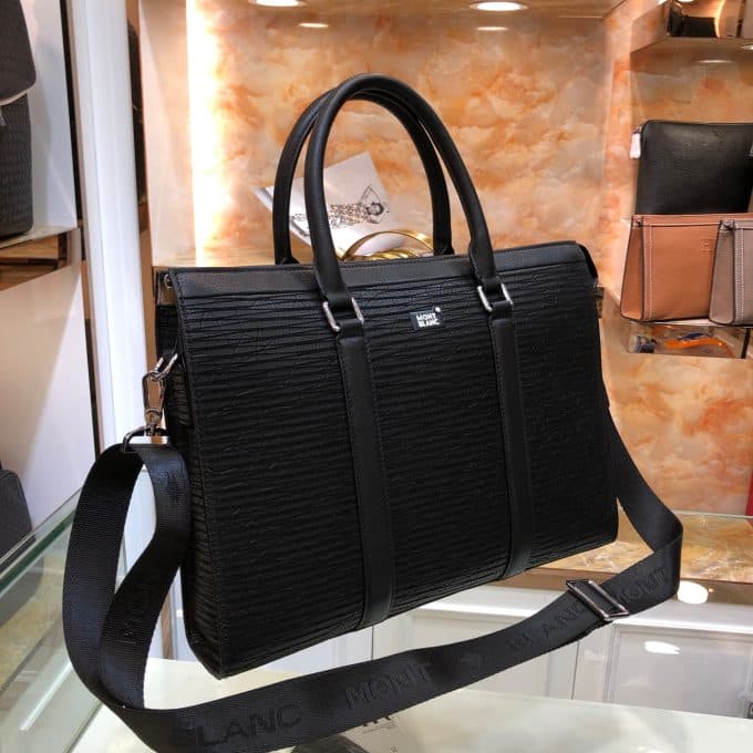 高品質モンブランバッグコピー 2021新品注目度NO.1 Montblancメンズ ブリーフケース - 画像 (2)