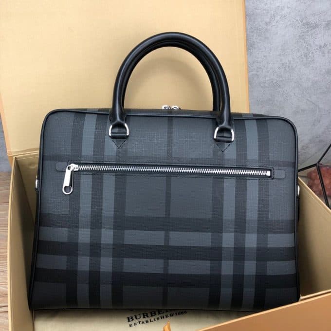 バーバリーバッグコピー 大人気2021新品 BURBERRY メンズ ブリーフケース - 画像 (4)