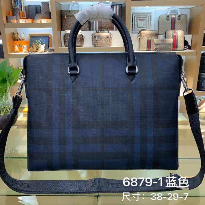 バーバリーバッグコピー 大人気2021新品 BURBERRY メンズ ブリーフケース